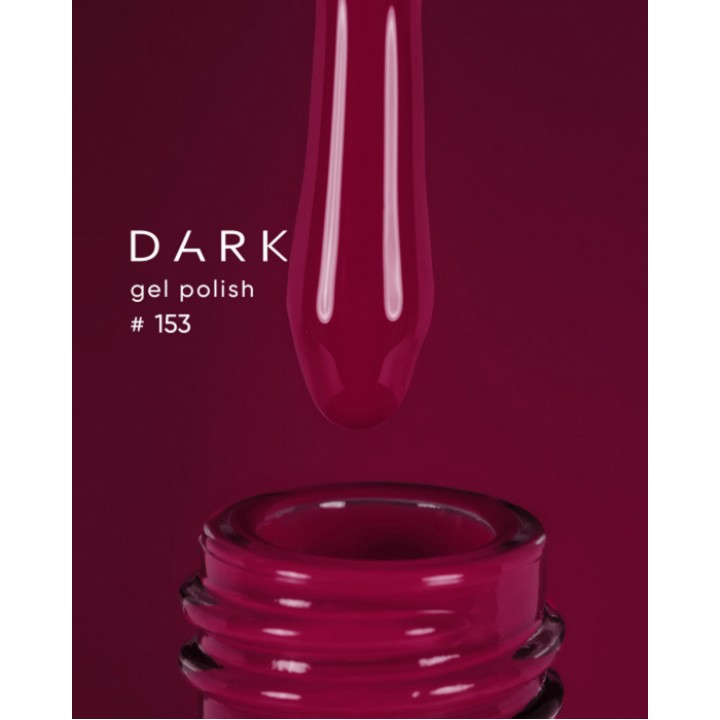 Dark gel polish 153, 10 ml