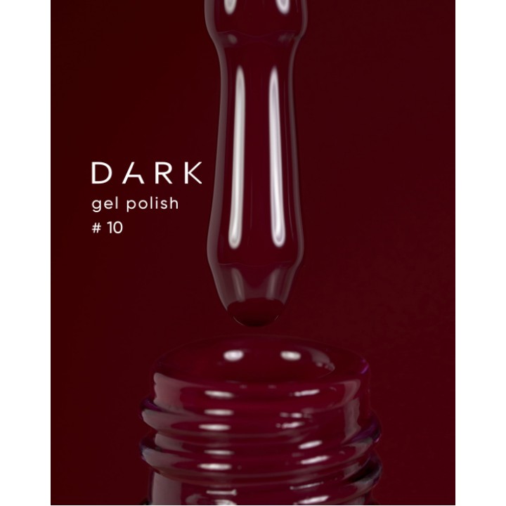 Dark gel polish (new collection) 10, 10 ml