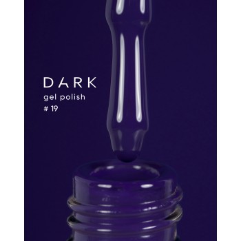 Dark gel polish (new collection) 19, 10 ml