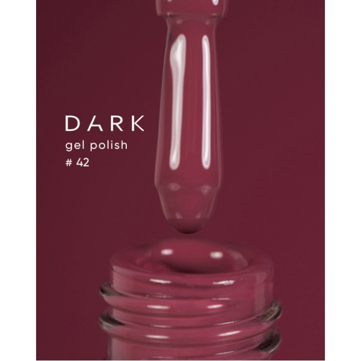 Dark gel polish (new collection) 42, 10 ml