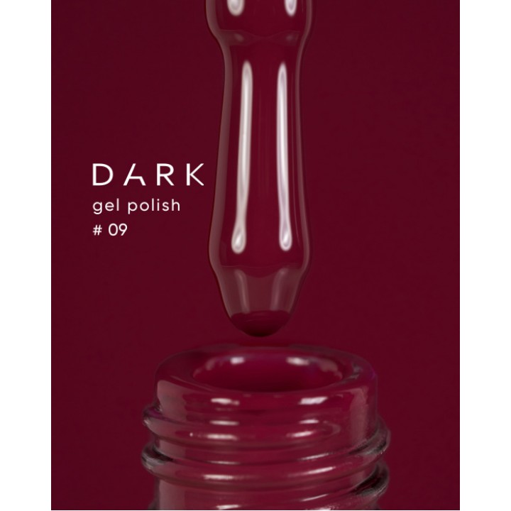 Dark gel polish (new collection) 09, 10 ml