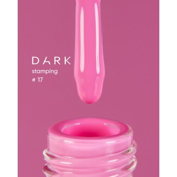 DARK Stamping polish №17 розовый, 8 ml