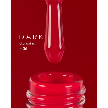 DARK Stamping polish №36 феррари, 10 мл