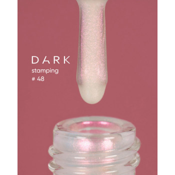 DARK Stamping polish №48 розовый хамелеон, 10 ml