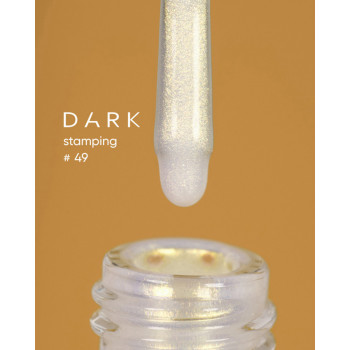DARK Stamping polish №49 золотой хамелеон, 10 ml