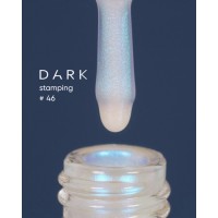 DARK Stamping polish №46 блакитний хамелеон, 10 ml