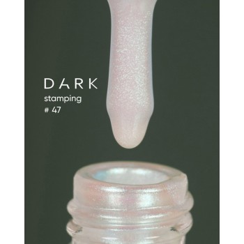 DARK Stamping polish №47 зелений хамелеон, 10 ml
