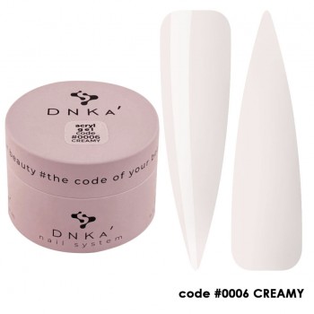 Acryl Gel DNKa, 30 ml #0006 Creamy