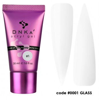 Acryl Gel (tube) DNKa, 30 ml #0001 Glass