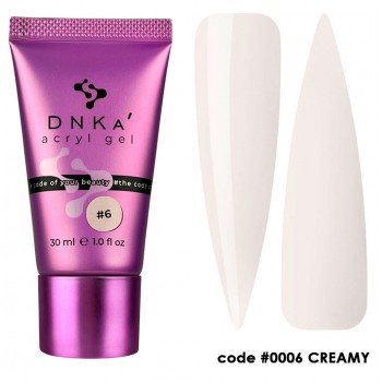Acryl Gel (tube) DNKa, 30 ml #0006 Creamy