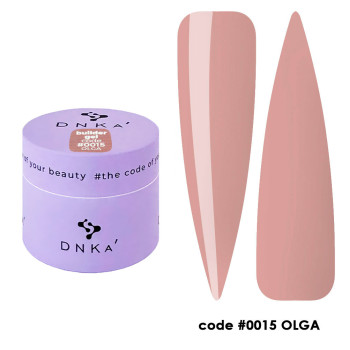 Builder Gel DNKa, 15 ml #0015 Olga