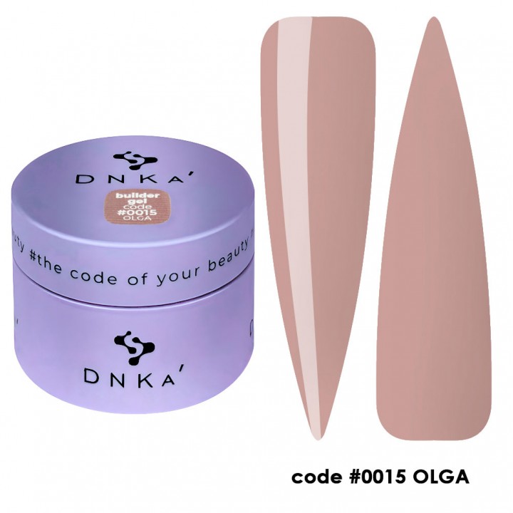 Builder Gel DNKa, 30 ml #0015 Olga