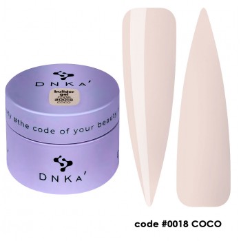 Builder Gel DNKa, 30 ml #0018 Coco