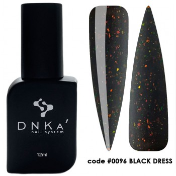 DNKa Cover Base, 12 ml #0096 Black Dress