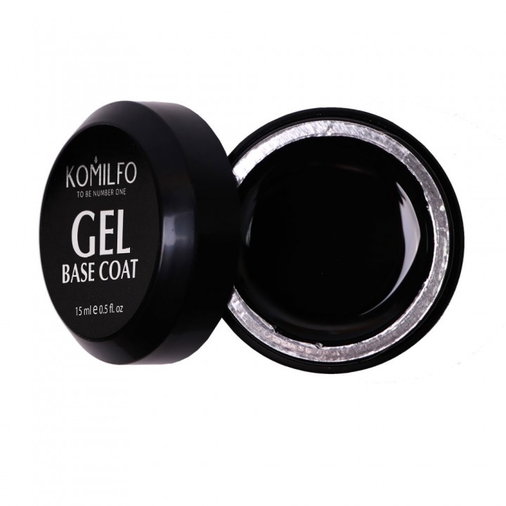 Komilfo Gel Base Coat - основа-коректор для гель-лаку, 15 мл (банку)