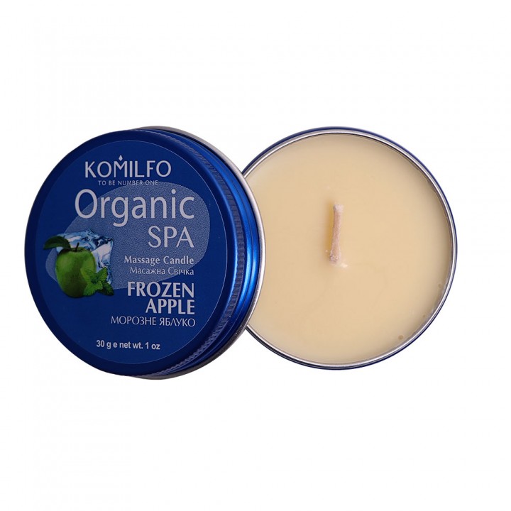 Komilfo Massage Candle - Frozen Apple, 30 g