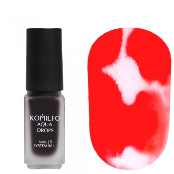 Komilfo Aqua Drops №005 Red, 5 мл