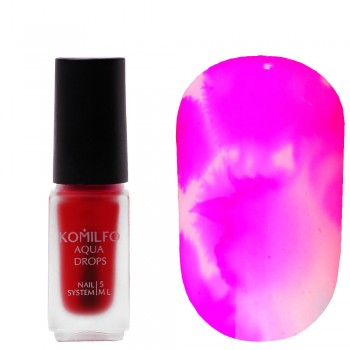 Komilfo Aqua Drops №007 Pink, 5 мл