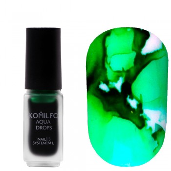 Komilfo Aqua Drops №010 Green, 5 мл
