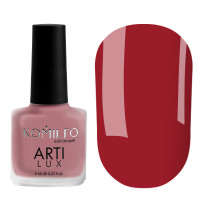 Komilfo ArtiLux Лак для нігтів Lady in Red 003, 8 мл