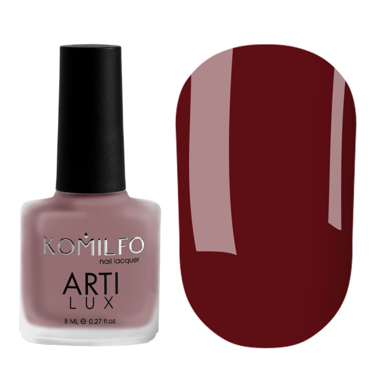 Komilfo ArtiLux Лак для нігтів Lady in Red 005, 8 мл