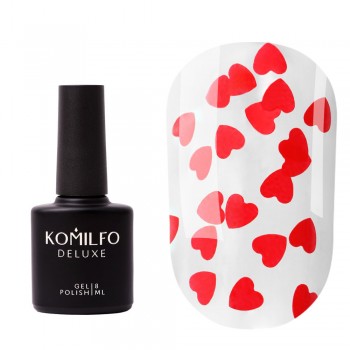 Komilfo No Wipe L'amour Red Top, 8 мл