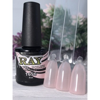 Гель-лак для нігтів RAY № 1656( ніжний рожевий), 10ml