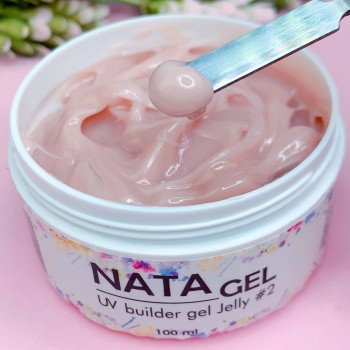 Однофазный гель-желе NATA gel  №2, бежевый, 100 гр