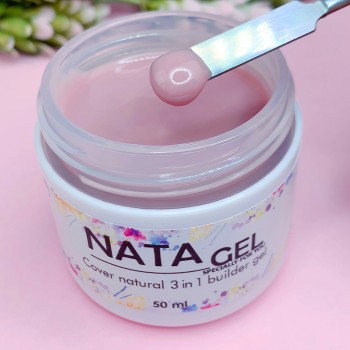 Однофазний гель NATA gel cover natural, 50ml