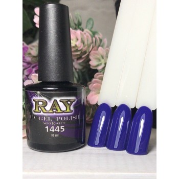 Гель-лак для ногтей RAY № 1445  (индиго), 10ml