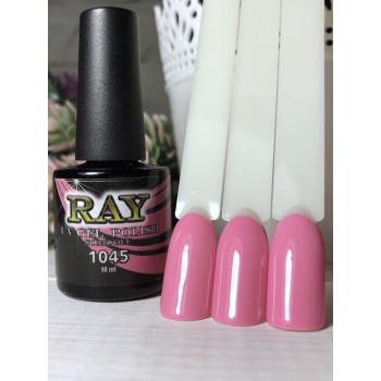 Гель-лак для нігтів RAY № 1045 (блідо-рожевий, холодний), 10ml