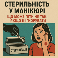 Стерильність у манікюрі: що може піти не так, якщо її ігнорувати?