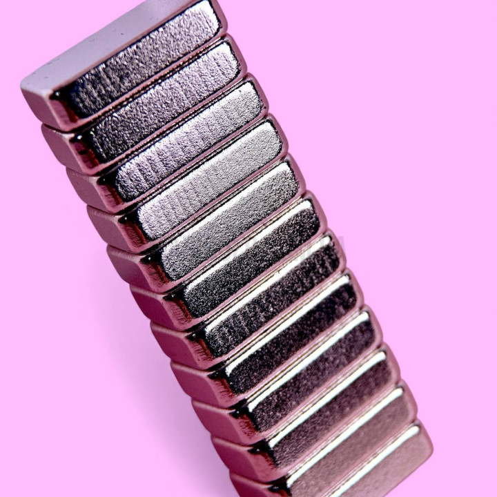 Магніти для гель-лаку прямокутники 12 шт/упак, (10*5*3 мм)