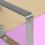 Підлокітник під лампу IKEA STYLE (бежевий на металевих ніжках)