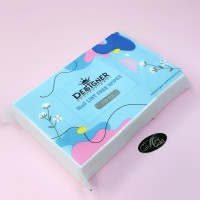 Безворсові серветки, щільні DESIGNER (білі) 700 шт