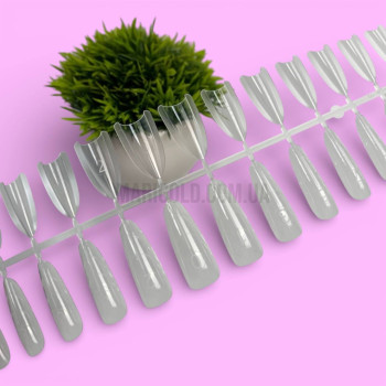 Двойные верхние формы для наращивания ногтей, миндаль 30 шт.