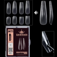 Типси гелеві DESIGNER мультиформи 120 шт M, MT1