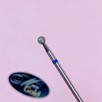 Алмазна фреза "куля" синя 3,5 мм (високої якості)