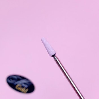 Насадка корундовая усеченный конус 3,1 мм,розовая