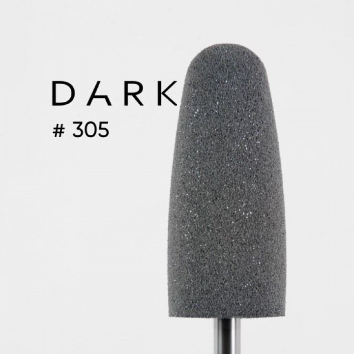 Насадка силиконовая пуля, серая (жесткая) DARK 305