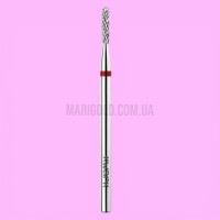 Фреза карбід-вольфрамова KWARK циліндр сферичний червона, 1,6 мм / 7,5 мм