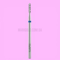 Фреза карбід-вольфрамова KWARK циліндр сферичний синя,1,6 мм / 7,5 мм