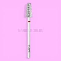 Фреза карбід-вольфрамова KWARK конус кулястий червона 6 мм / 12,7 мм