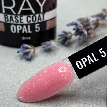 База RAY для гель-лака цветная OPAL №5, 8 ml