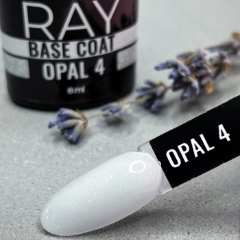 База RAY для гель-лака цветная OPAL №4, 8 ml