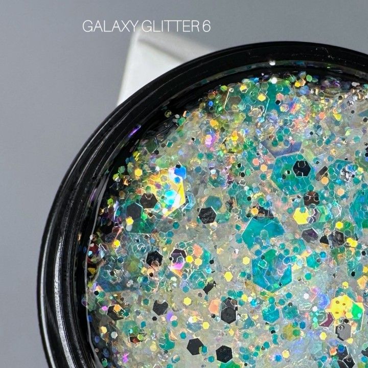 SAGA  professional   Galaxy glitter 8 ml 6