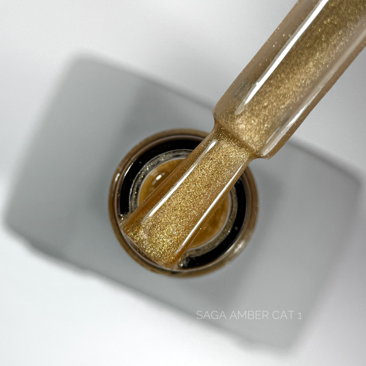 SAGA professional Amber cat, 10 мл, 01