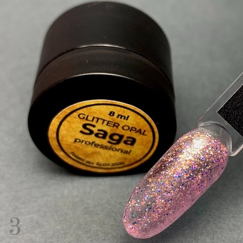 SAGA professional Glitter opal 8 ml 3