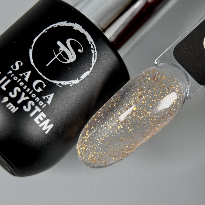 SAGA professional TOP без липкого 9 ml  LEAF GOLD