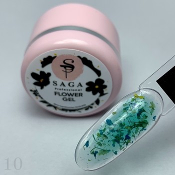 Цветочный гель SAGA professional 10